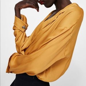 Zara bodysuit with gemstone buttons